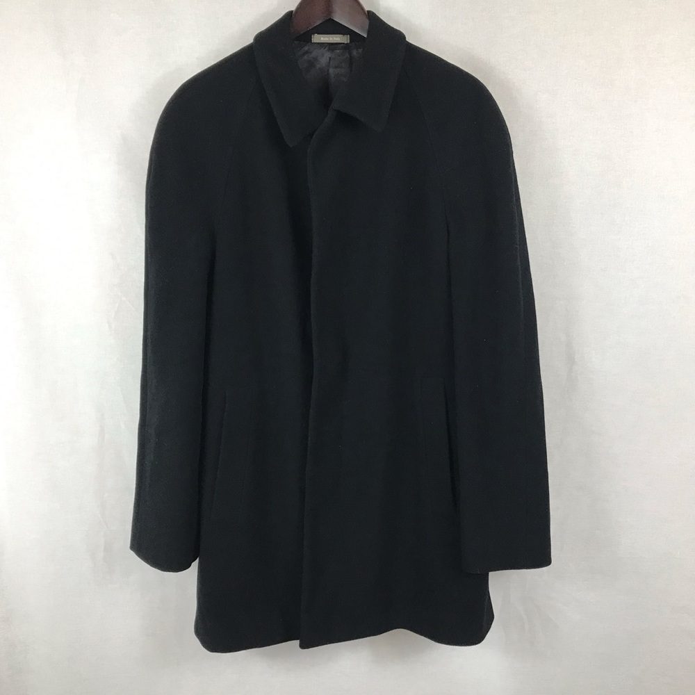 Calvin Klein Men’s Coat Size 38R Wool Blend Black
